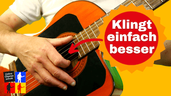 Mehr über den Artikel erfahren Rhythmus Gitarre spielen lernen | Schlagmuster Gitarre |