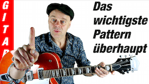 Mehr über den Artikel erfahren Dur Tonleiter Gitarre lernen | Harmonielehre für Gitarre | super einfaches Dur-Pattern in 4 Schritten