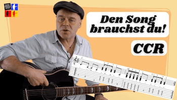 Mehr über den Artikel erfahren Down on the corner | Creedence Clearwater Revival | Gitarre lernen