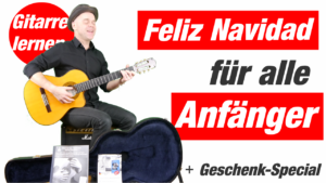 Read more about the article Feliz Navidad Gitarre Akkorde | Weihnachtslieder für Gitarre