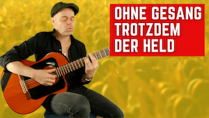 Read more about the article Gitarre spielen ohne singen | so kannst du jeden Titel instrumental auf Gitarre spielen