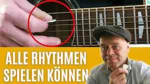 Mehr über den Artikel erfahren Rhythmus spielen mit Plektrum