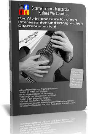 kleines workbook gitarre