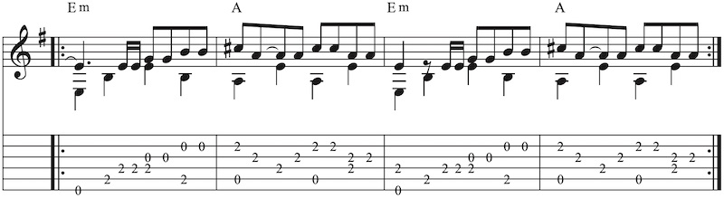 Komponieren lernen Akkorde Melodie