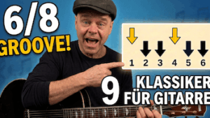 Mehr über den Artikel erfahren 6/8 Takt auf Gitarre spielen: 9 Lieder die du mit dieser Taktart spielen kannst.