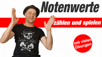 Mehr über den Artikel erfahren Rhythmus Gitarre – Notenwerte lernen