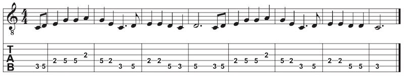 oh Susanna Gitarre