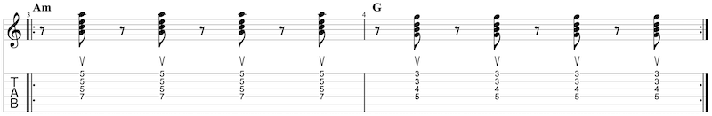 Reggae Groove #1 Reggae Gitarre Rhythmus