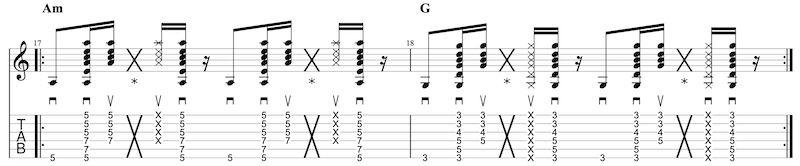Reggae #9 Offbeat Übungen Gitarre