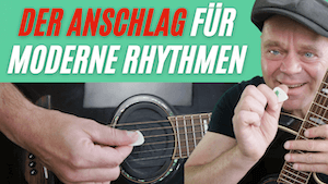 Read more about the article Rhythmen mit 16tel-Noten | Schlagmuster für Gitarre