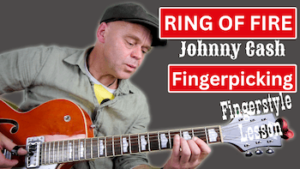 Mehr über den Artikel erfahren Ring of Fire | Travis picking | Fingerstyle Gitarre