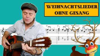 Mehr über den Artikel erfahren Rudolph the red-nosed reindeer | Gitarre instrumental