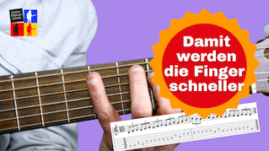 Mehr über den Artikel erfahren Dur Tonleiter Gitarre | Übungen für schnelleres Umgreifen