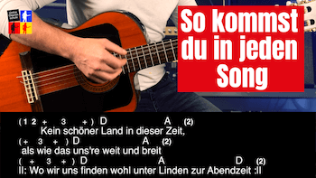 Mehr über den Artikel erfahren Singen zur Gitarre – Lieder zur Gitarre begleiten