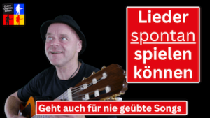 Read more about the article Selber Gitarre lernen | Spontan Lieder begleiten können