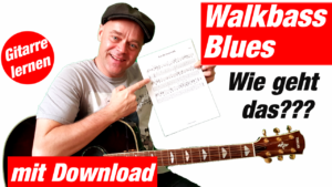 Mehr über den Artikel erfahren Walking bass Gitarre – Let the bass walk
