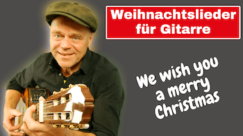 Mehr über den Artikel erfahren We wish you a merry Christmas Gitarre