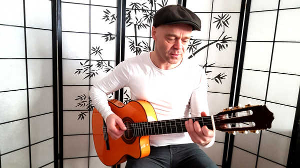 Haltung Gitarre einfacher